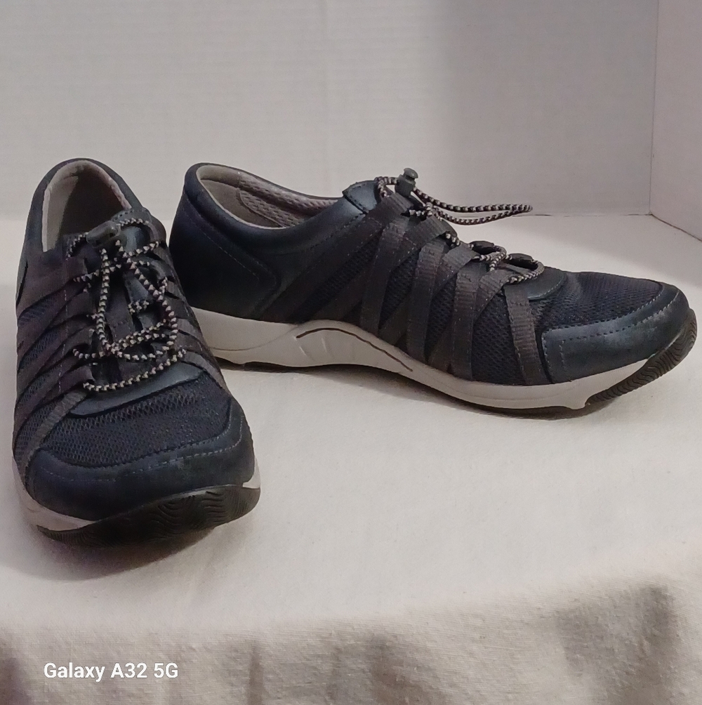 Dansko Womens Honor Slate Gray Fashion Sneakers Size EU 40, US 9.